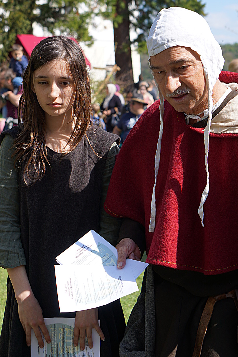 2017-04-09: Eulenspiels Spezialtanzgruppe SPEZZATO bei Auftritt auf Schloss Gloggnitz