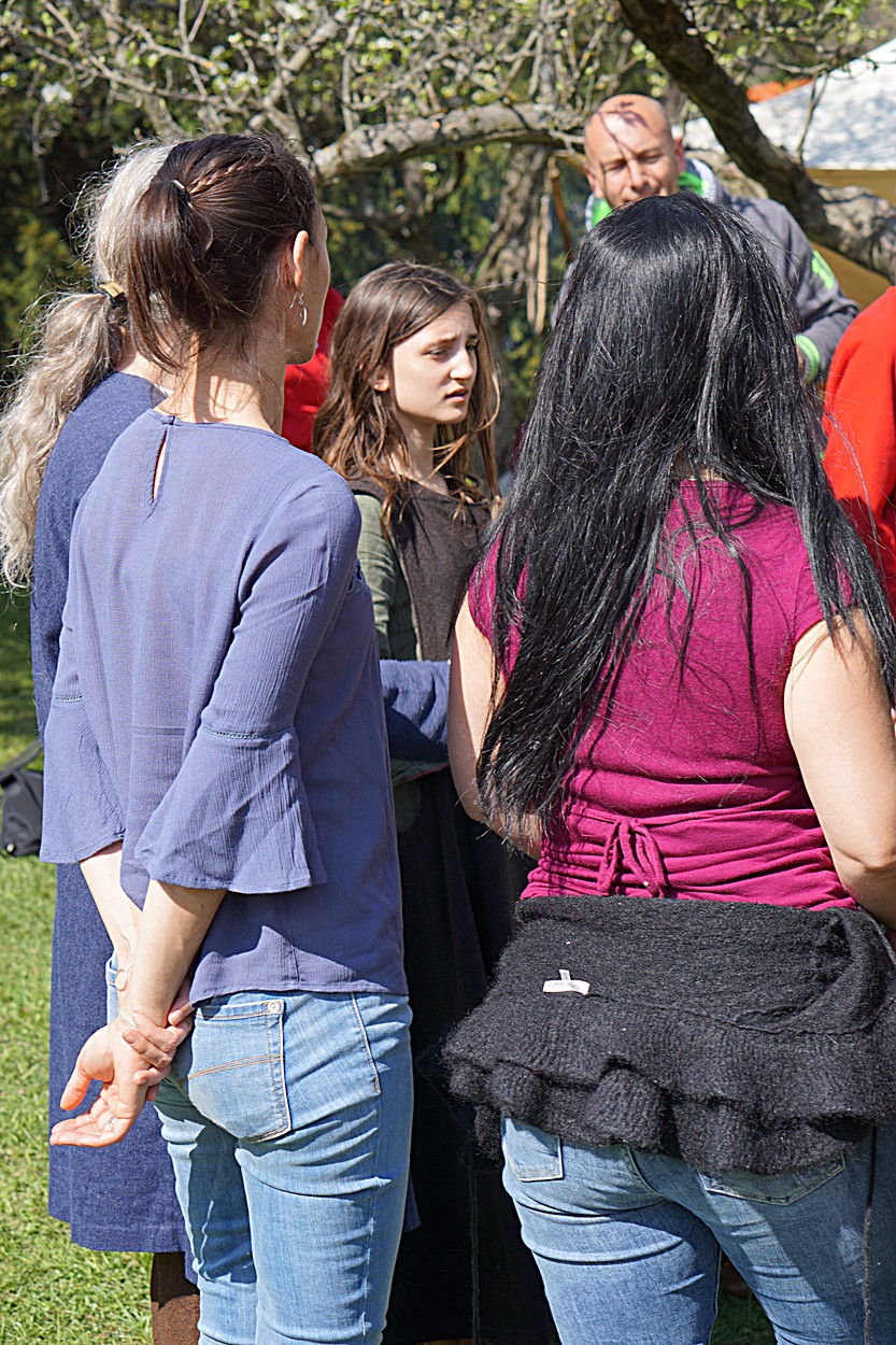 2017-04-09: Eulenspiels Spezialtanzgruppe SPEZZATO bei Auftritt auf Schloss Gloggnitz